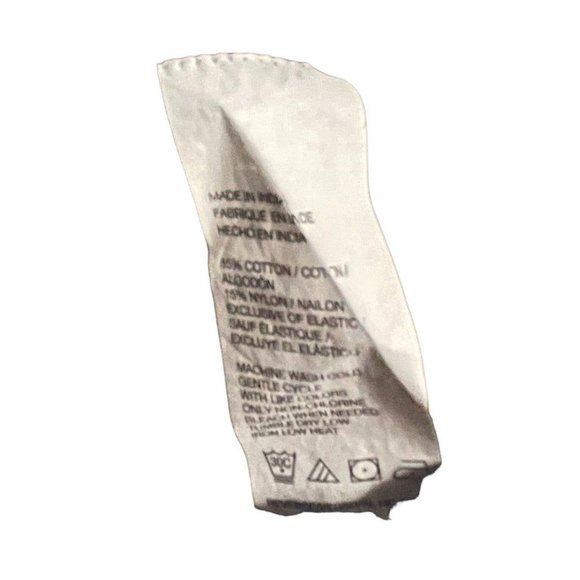 1X Izod Women Sheer Lace Top Elastic Off Shoulder Navy Blue - Picture 9 of 10